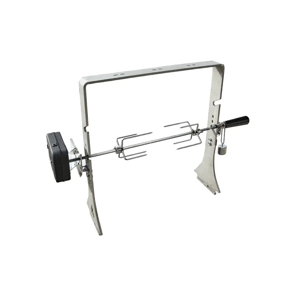 Barbecue Grill Rotisserie for your Arteflame Grill With Cordless Motor - Green Vista Living