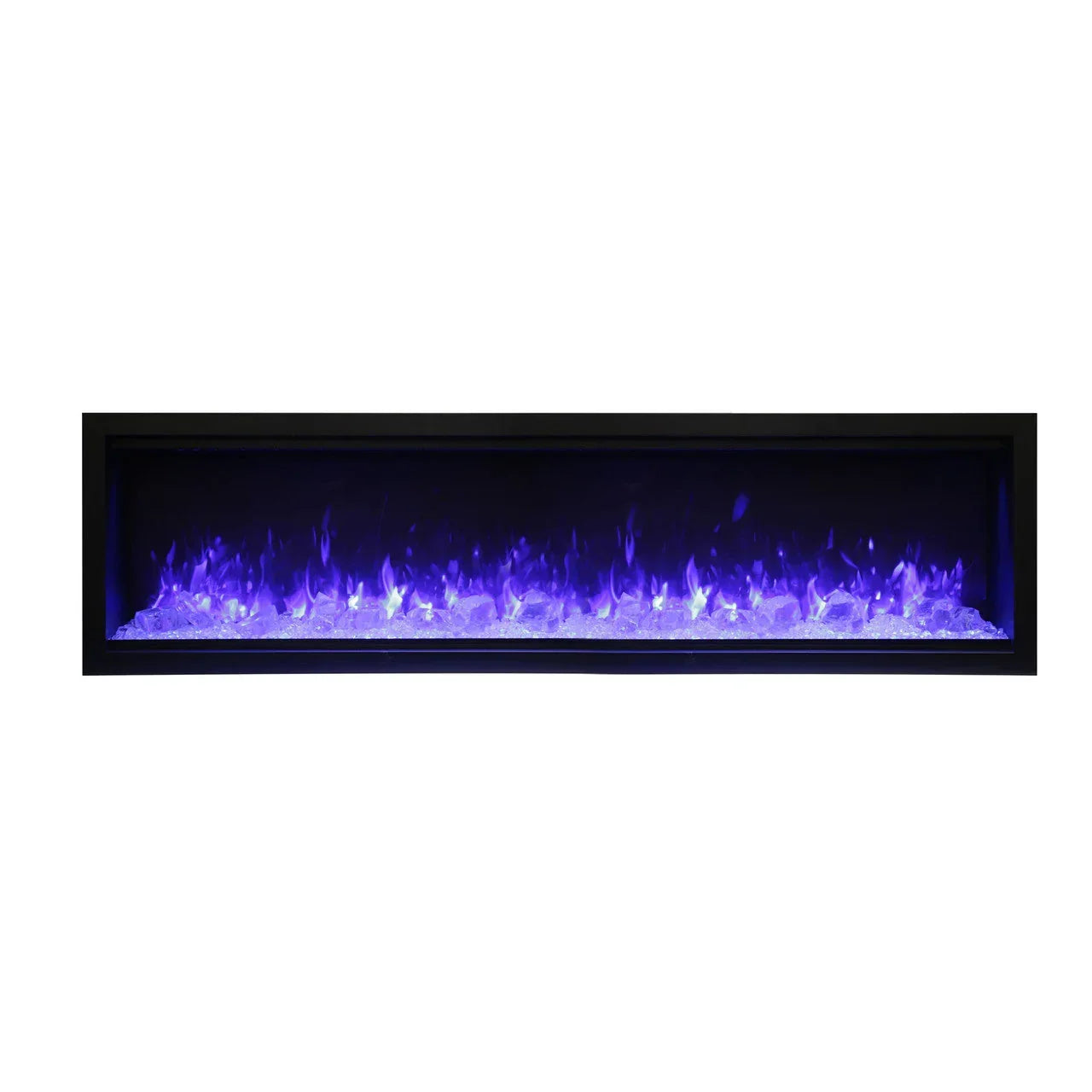 Amantii Symmetry SYM-74-XT Built in Smart Extra Tall Outdoor Electric Fireplace