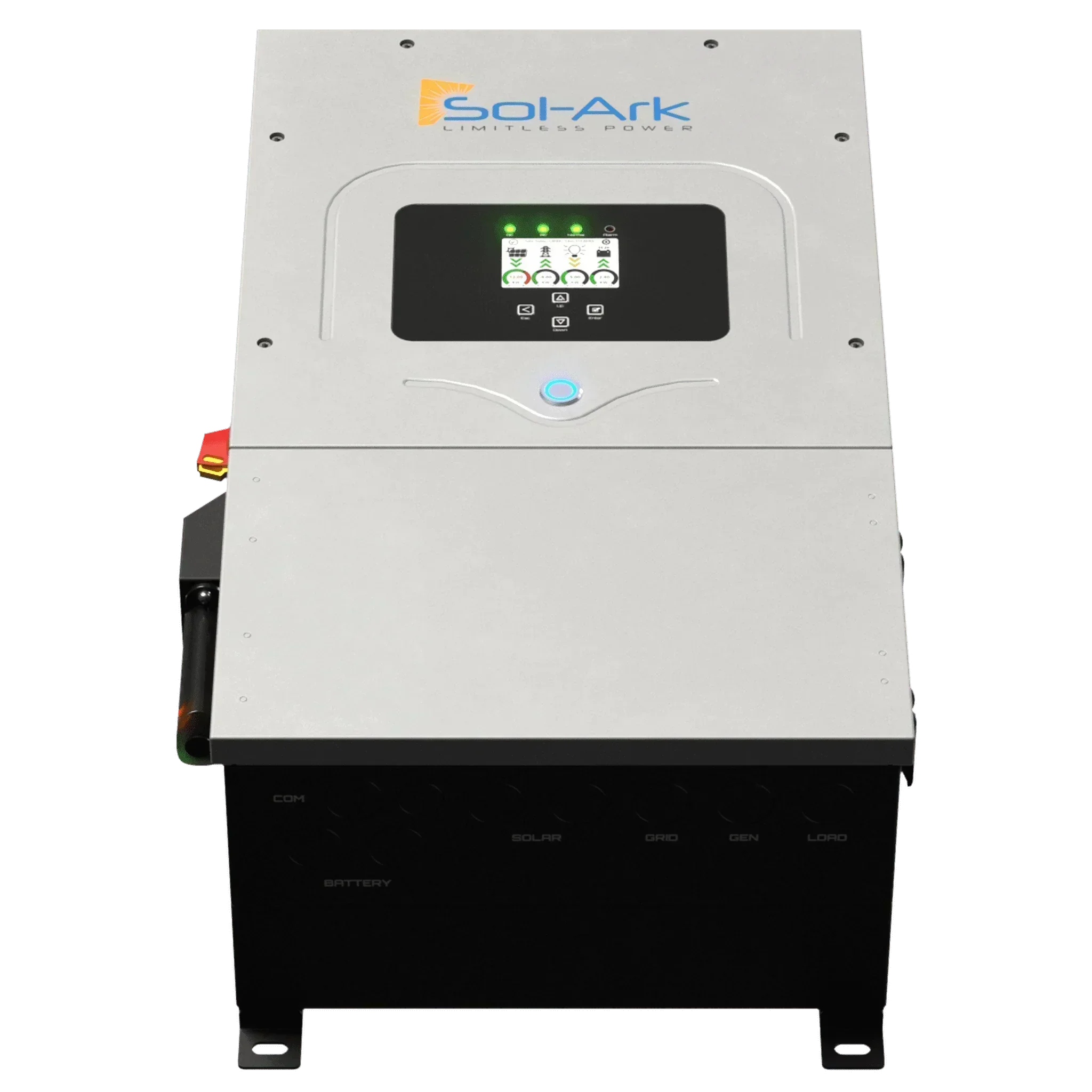 Sol-Ark 12K EMP Hardened | All-In-One Pre-Wired Hybrid Solar Inverter | 120/240/208V 48V  | 10-Year Warranty