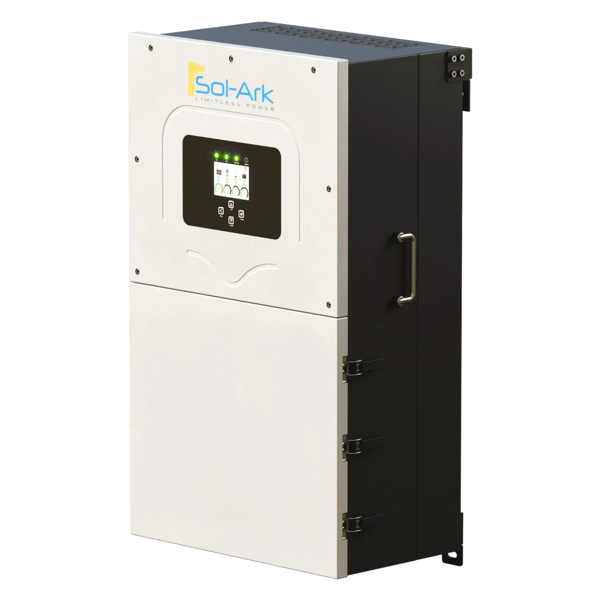 Sol-Ark 15K All-In-One Hybrid Solar Inverter | 120/240/208V 48V Pre-Wired | 10-Year Warranty