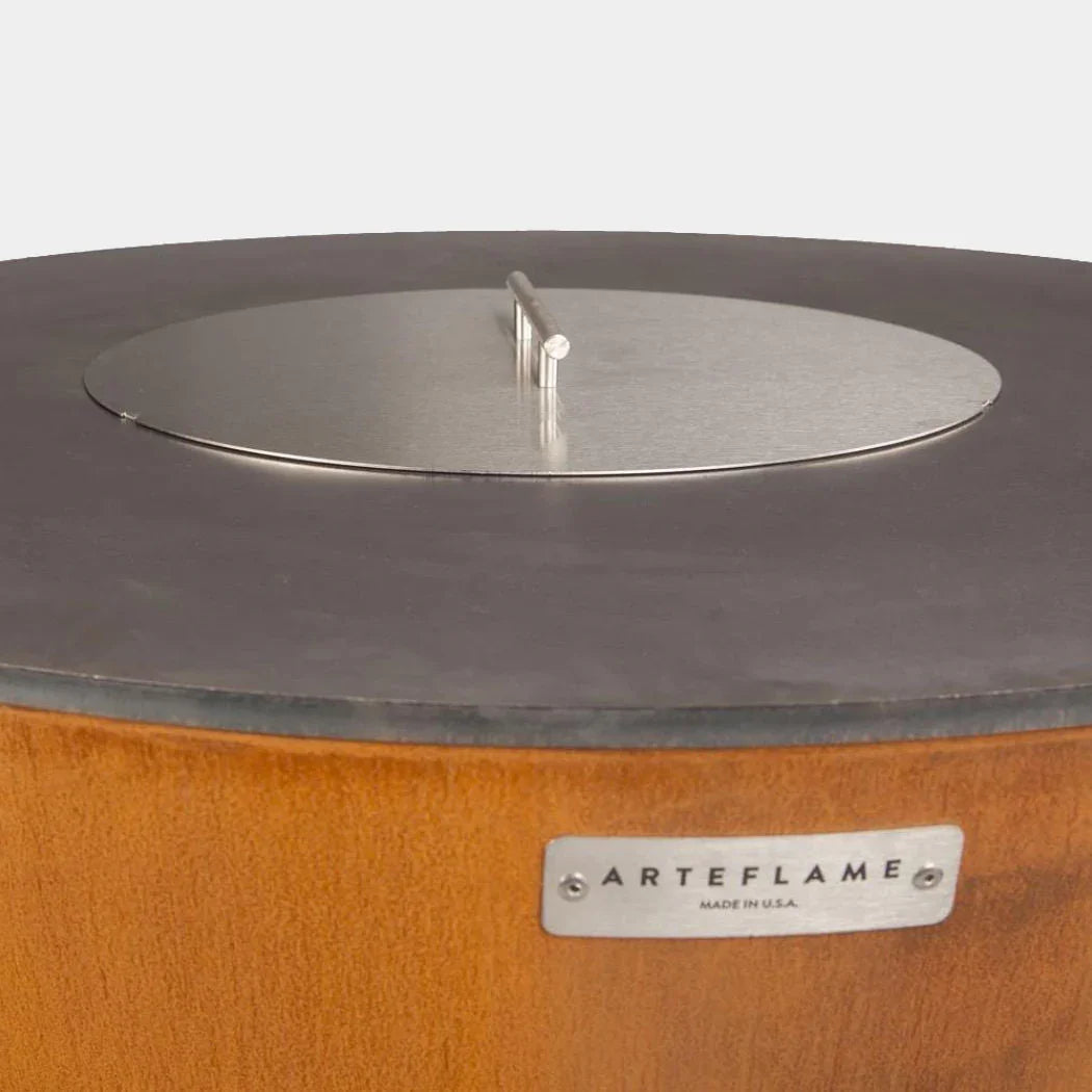 Arteflame Stainless Steel Grill Lid: Protect and Maintain Your Grill (14”Ø) For 30" Arteflame Grills - Green Vista Living