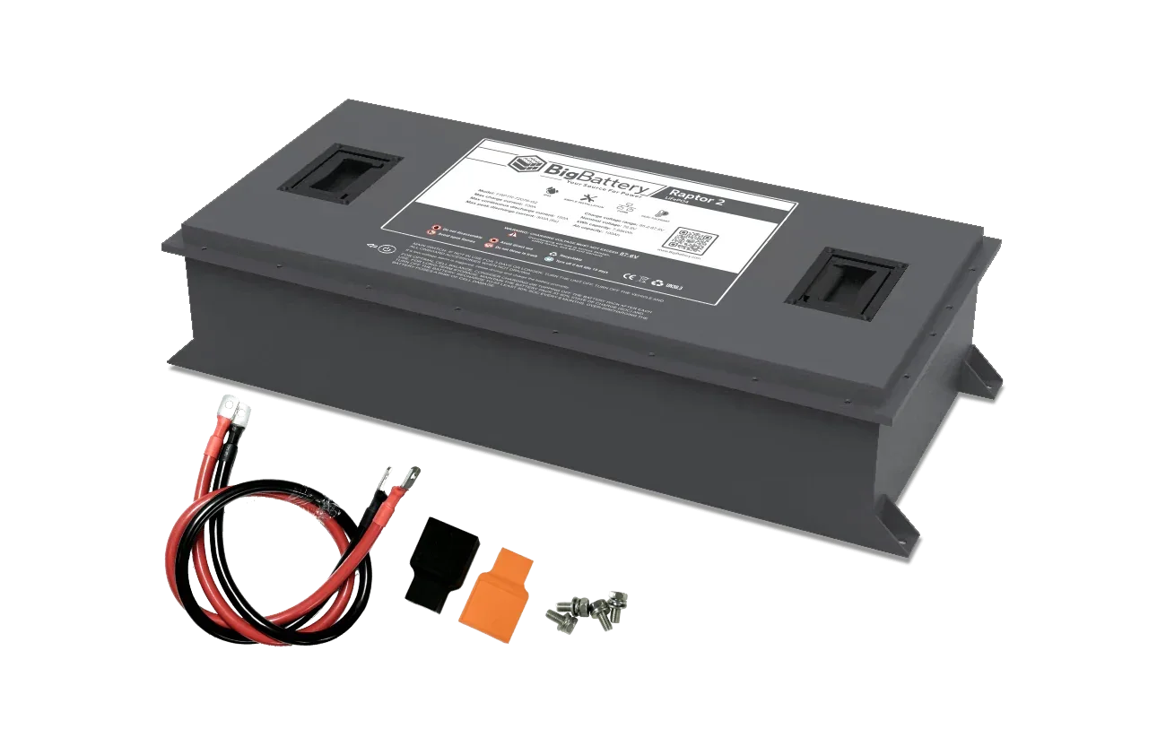 BigBattery 72V RAPTOR 2 – 7.68kWh LiFePO4