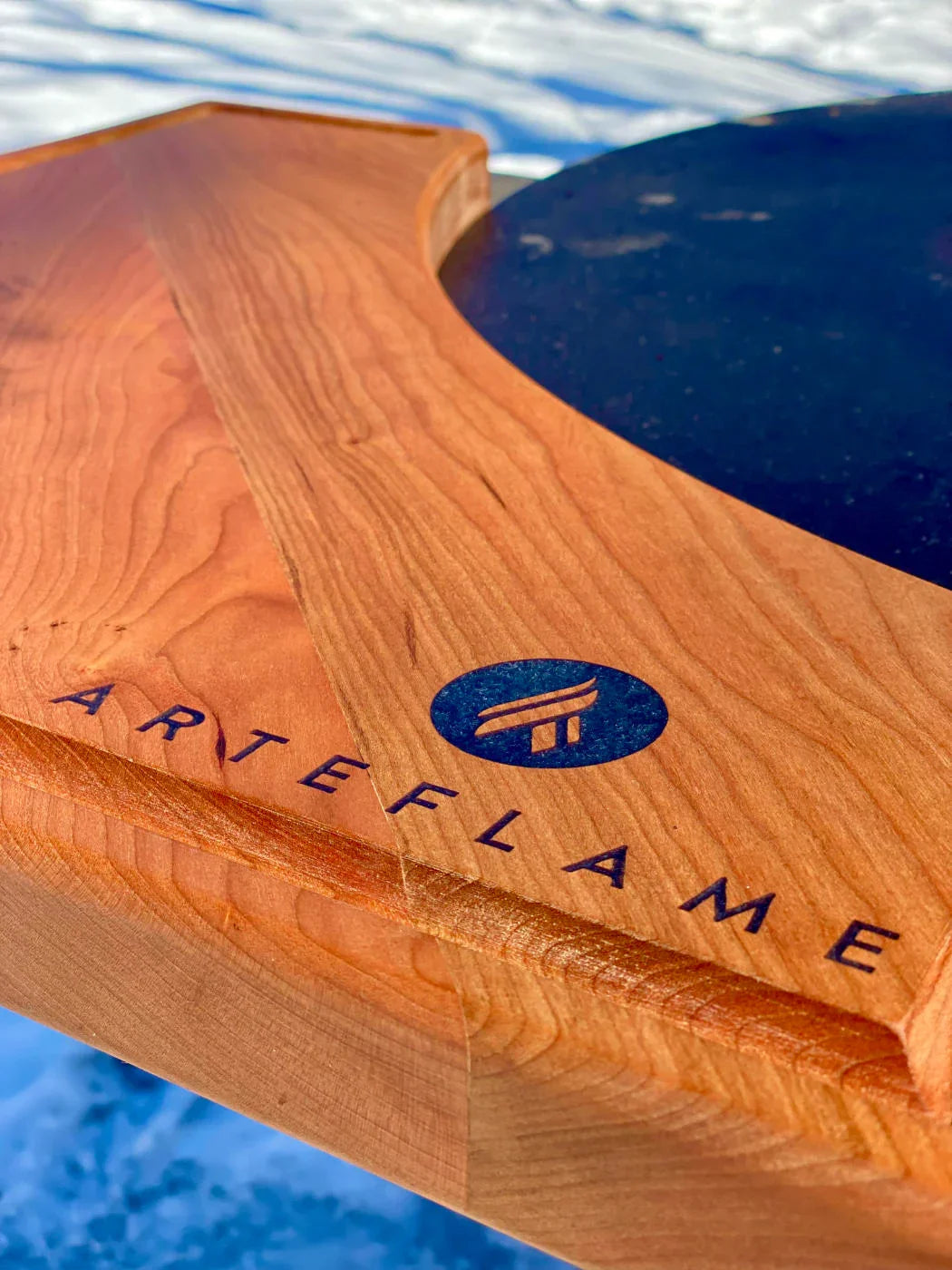 Arteflame Cherry Wood Cutting Block - Perfect Fit for Grills - Green Vista Living