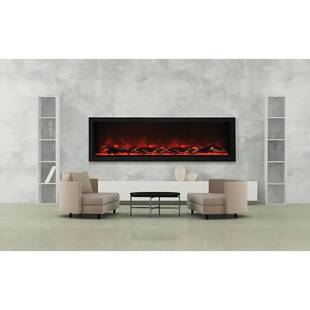 Amantii Panorama BI Deep XT 72" Smart Built-in Electric Fireplace | BI-72-DEEP-XT - Green Vista Living