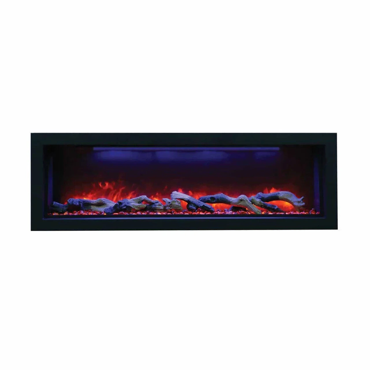 Amantii Panorama BI-40-DEEP-OD Deep 40 Inch linear Indoor or Outdoor Electric Fireplace