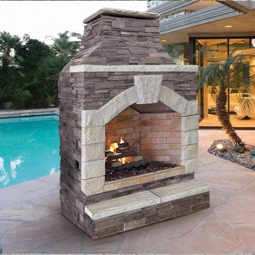 Cal Flame Durango Outdoor Fireplace FRP905-2
