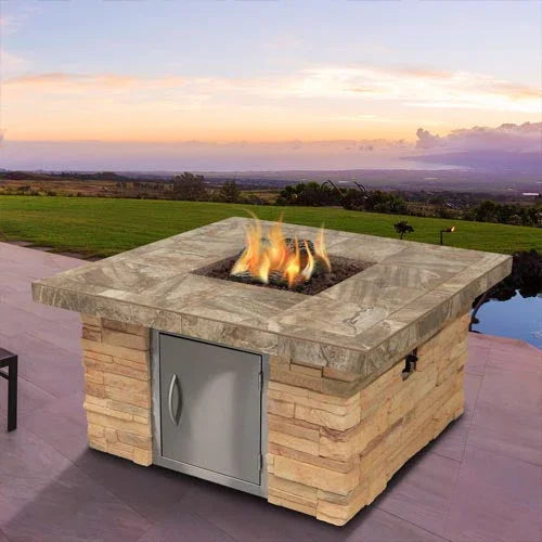 CalFlame 48 Inch Fire Features – FPT-S301M Outdoor Fire Pit