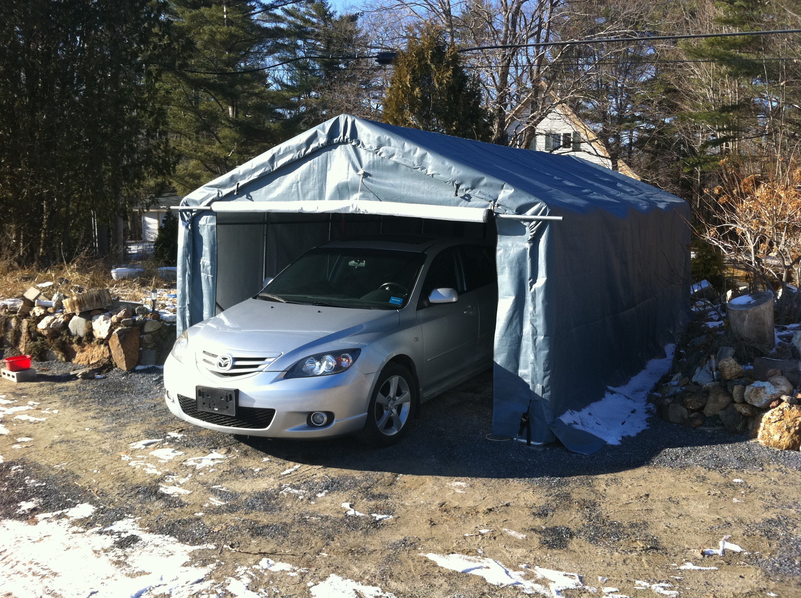 Rhino Shelter | 12’W x 20’L x 8’H Instant Garage (House)