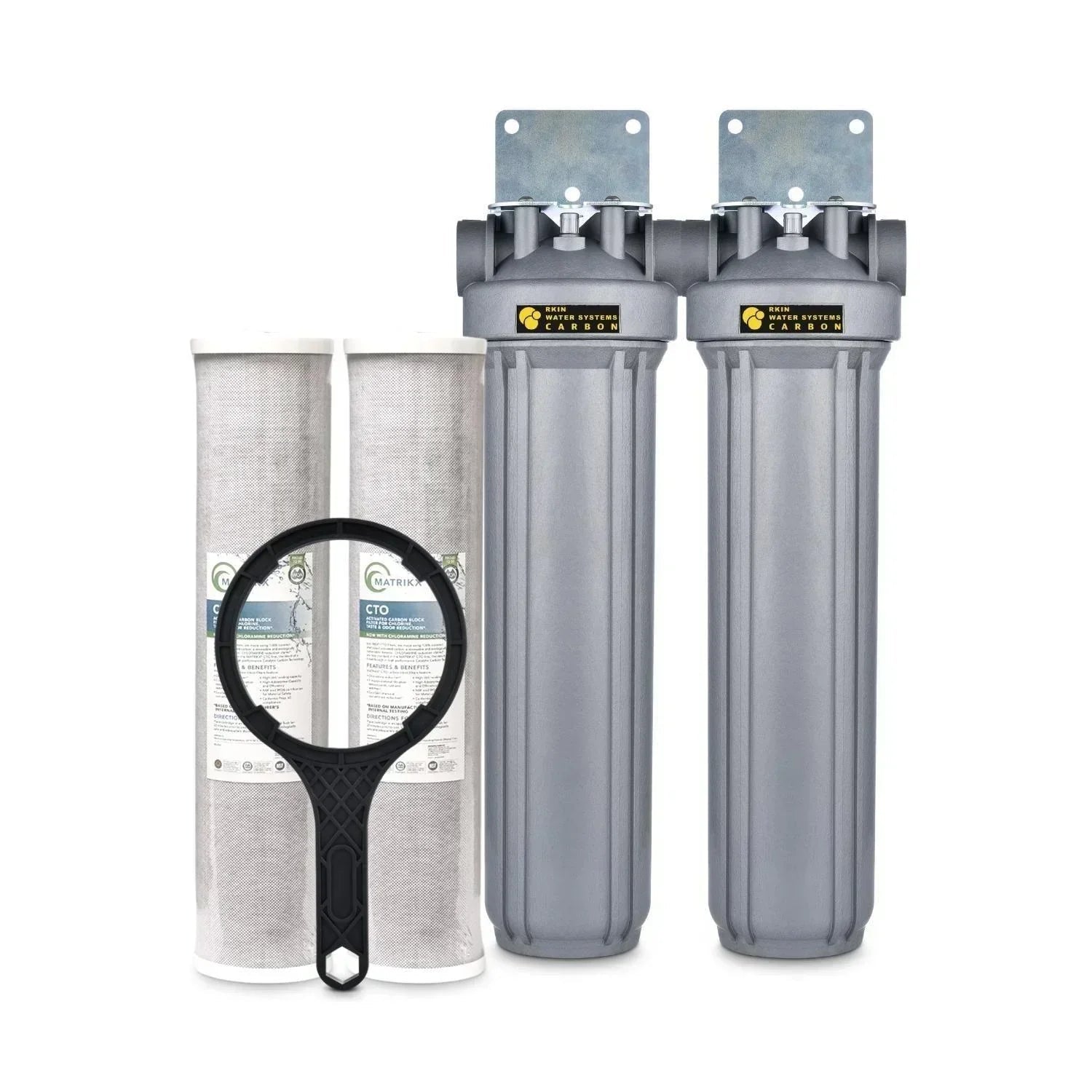 RKIN - CBS Dual Carbon Whole House Water Filter