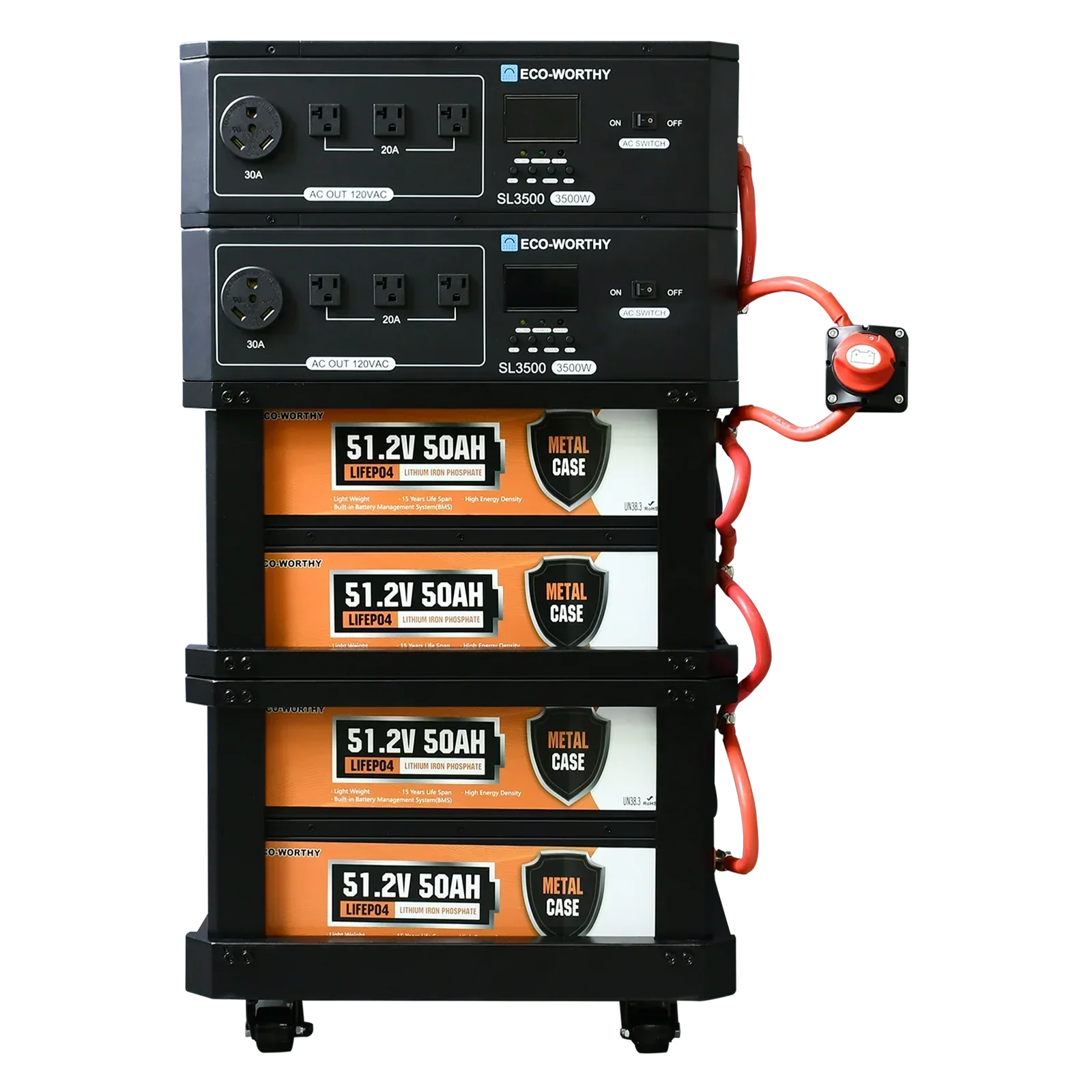 ECO-WORTHY SL3500 Stackable Power Station
