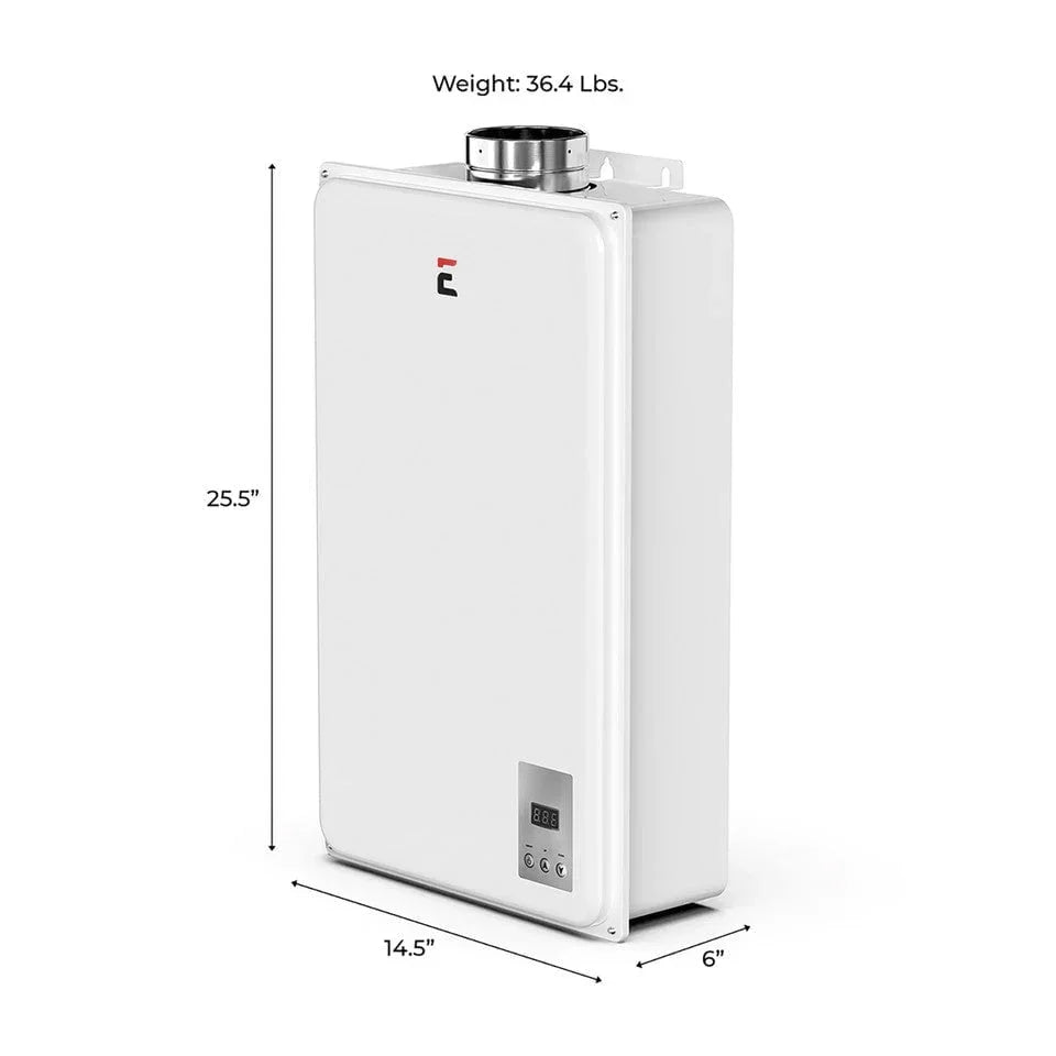 Eccotemp Builder Series Indoor 6.8 GPM Natural Gas Tankless Water Heater
