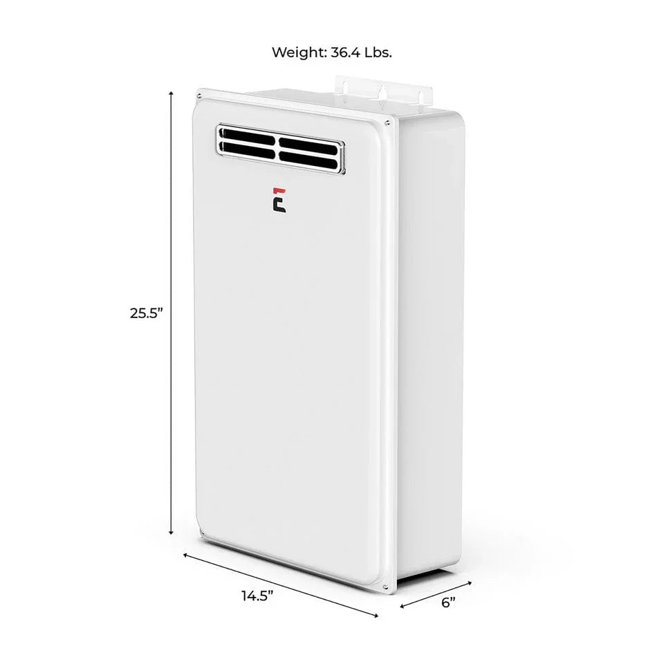 EccoTemp Builder Series Outdoor 6.8 GPM Natural Gas Tankless Water Heater