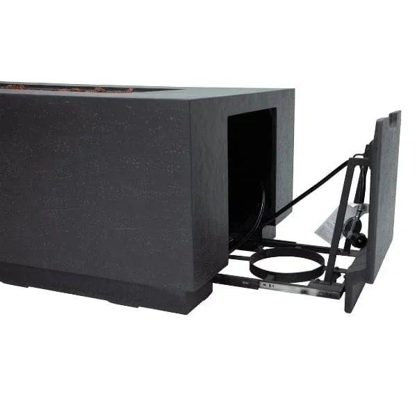 Elementi Andes Fire Table With Propane Tank Holder