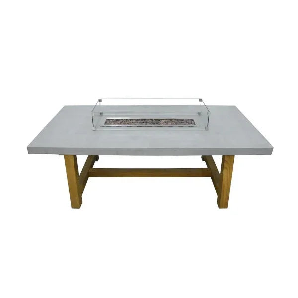 Elementi Fire Pit Wind Screen for Hampton Fire Table