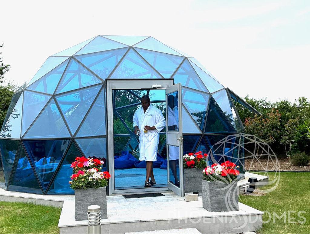 Phoenix Domes Glass Dome - Glass Panel Geodesic Dome
