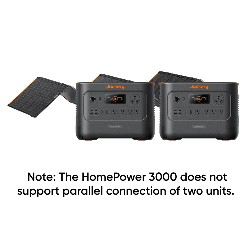 Jackery Solar Generator HomePower 3000