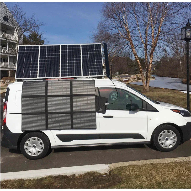 LensunSolar 300W Solar Blanket Complete Kit with Waterproof MPPT Regulator