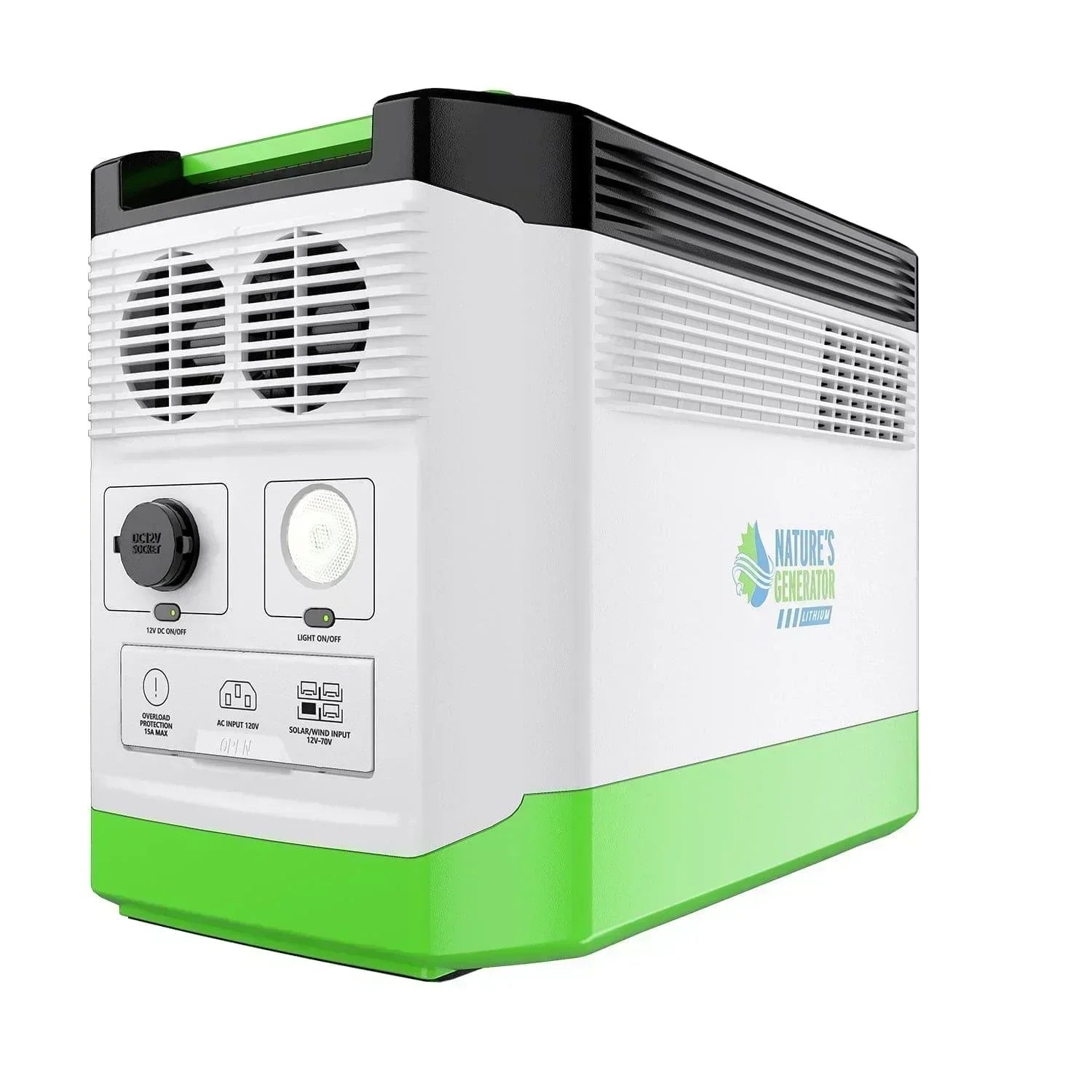 Nature's Generator Lithium 1800 Solar and Wind Generator