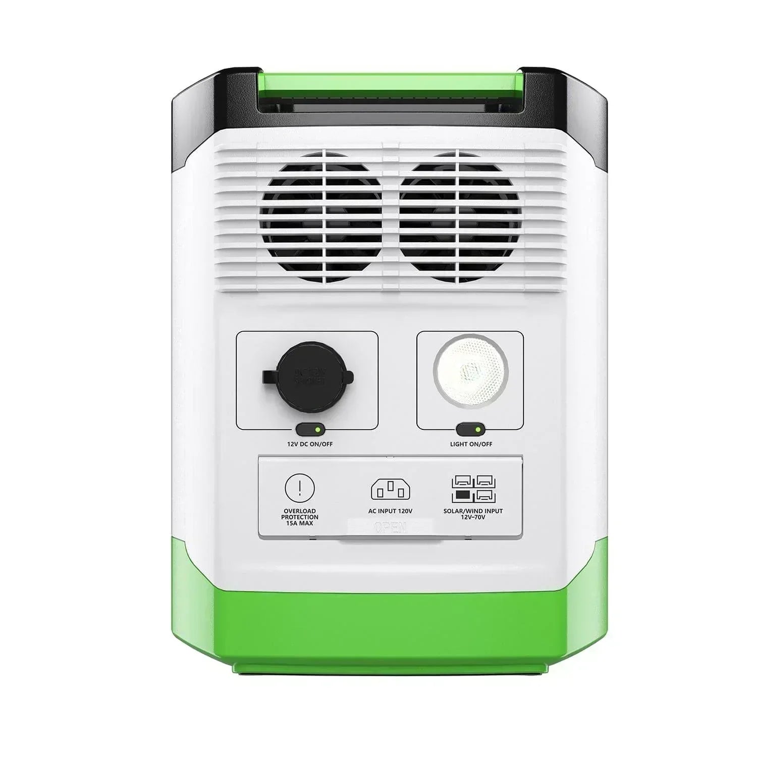 Nature's Generator Lithium 1800 Solar Generator and Transfer Switch