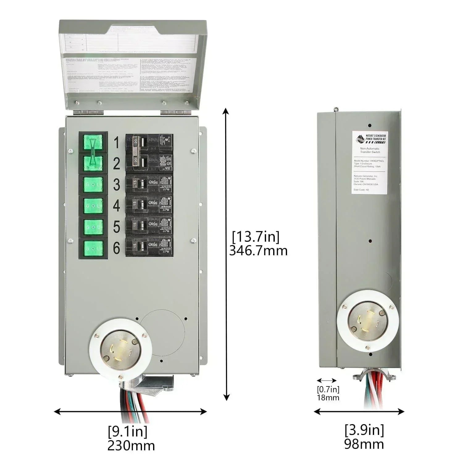 Nature’s Generator Powerhouse Gold Plus PE System