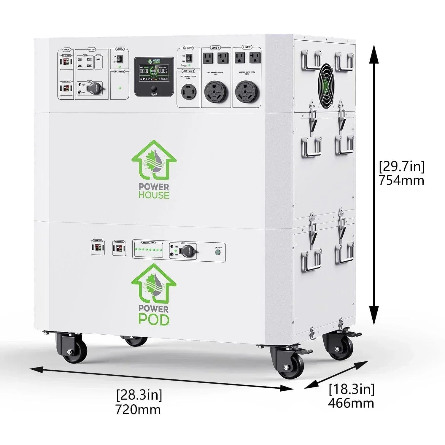 Nature’s Generator Powerhouse Platinum Plus System