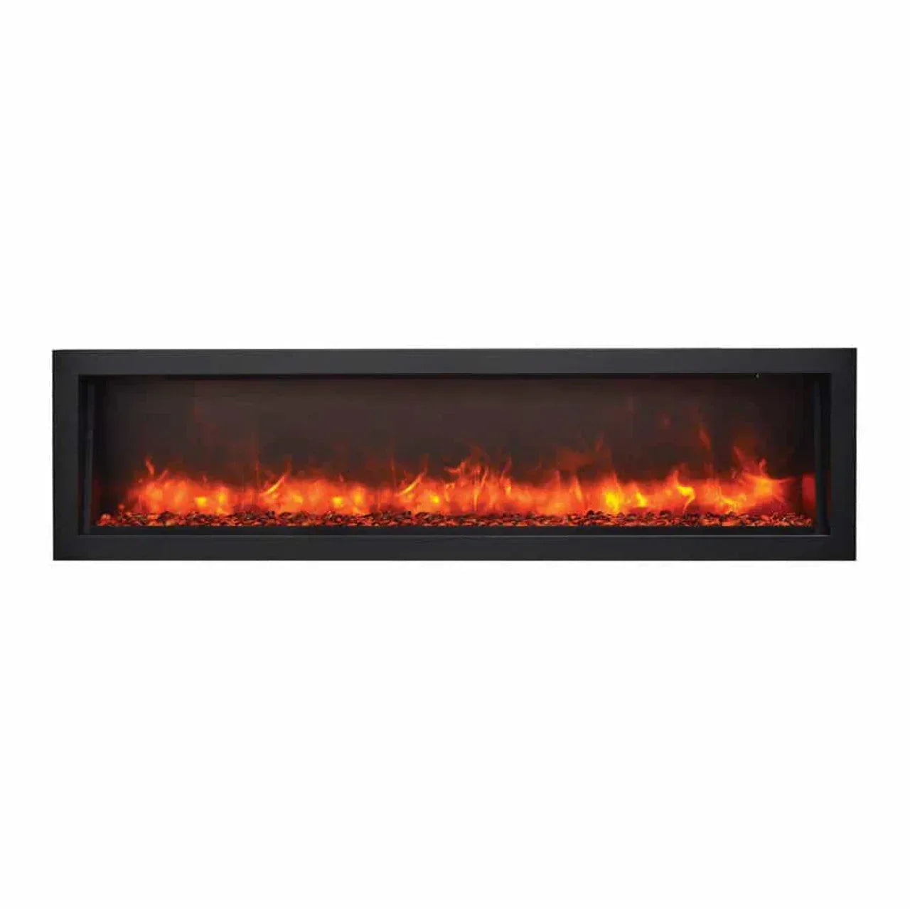 Amantii BI 60” SLIM Panorama Indoor/Outdoor Electric Fireplace with Remote