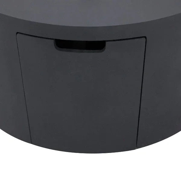 Elementi Pacaya Fire Table With Propane Tank Drawer OFG311