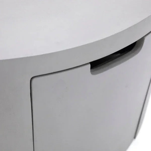 Elementi Pacaya Fire Table With Propane Tank Drawer OFG311