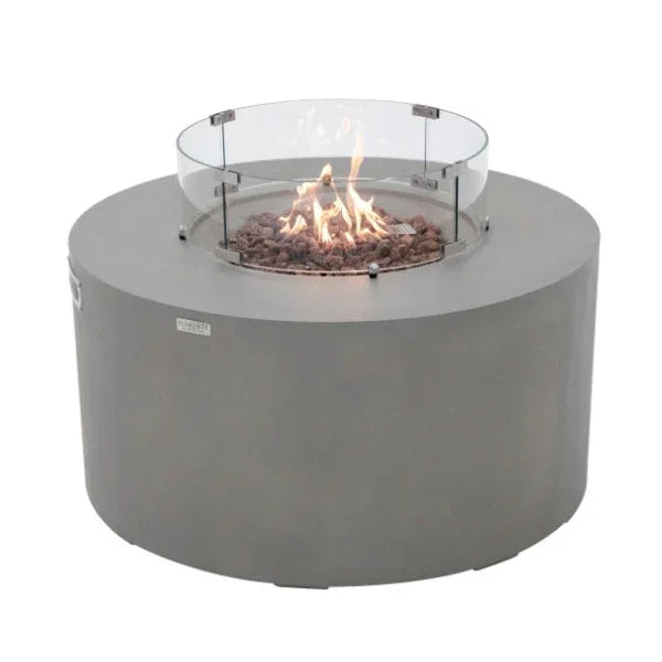Elementi Pacaya Fire Table With Propane Tank Drawer OFG311