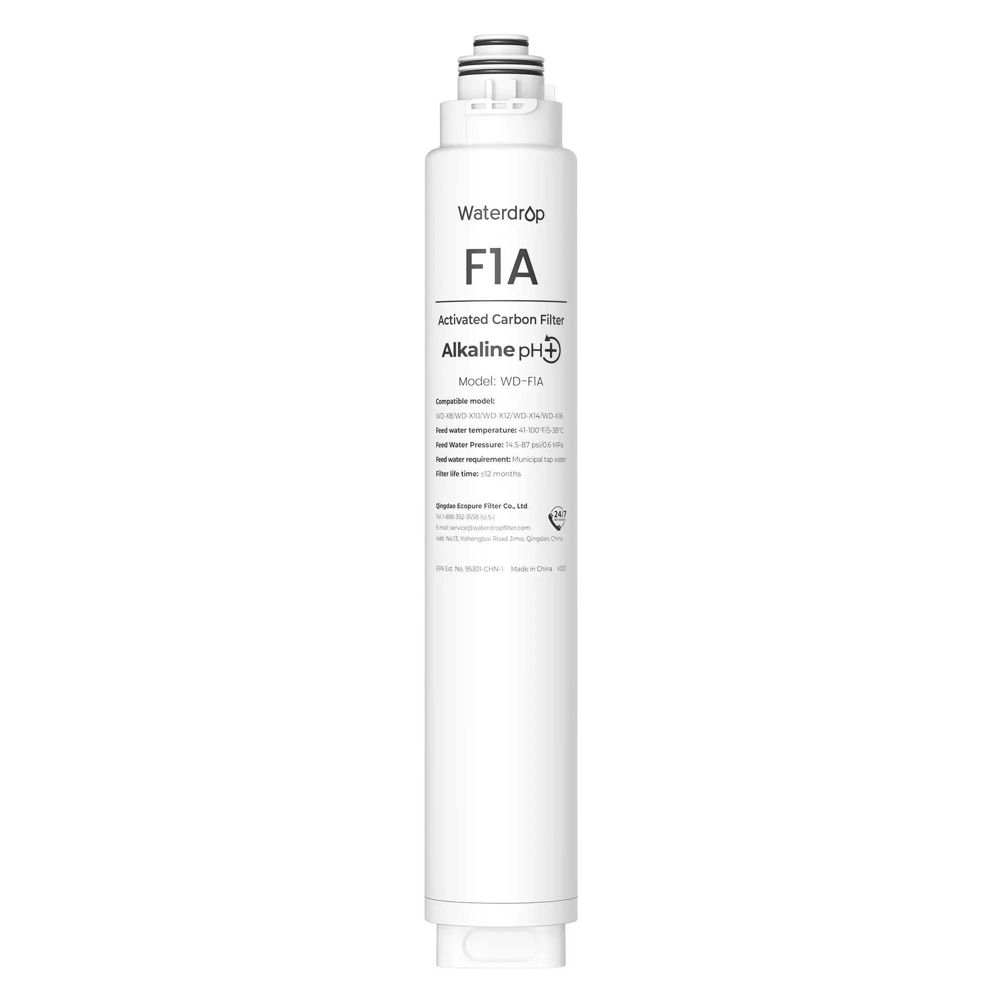 F1A Filter for Waterdrop X Series Reverse Osmosis System